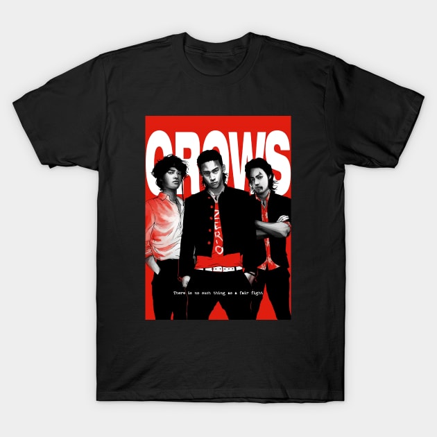 Crows Zero Guts T-Shirt by shieldjohan